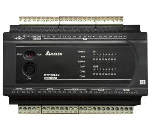 DVP32ES200RC 32 PointЃC16DI/16DOЃiRelayЃjЃC100~240 AC Power , 3 COM: 1 RS232 & 1 RS485 & 1 CANopen