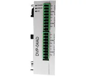 DVP04DA-S 4 Route AO, 12bit, 24V DC, with RS485 SLIM